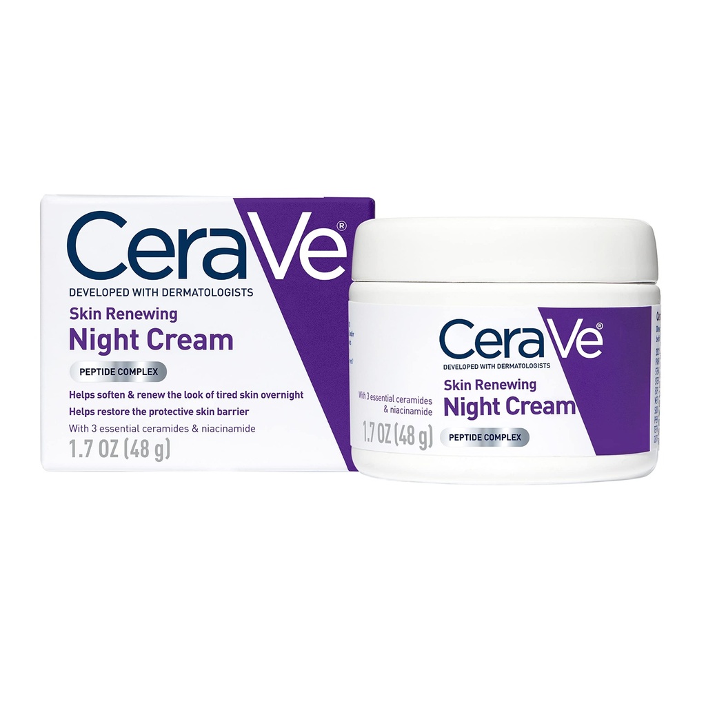 [سيرافي/ Cerave] CeraVe Skin Renewing Night Cream - 48g