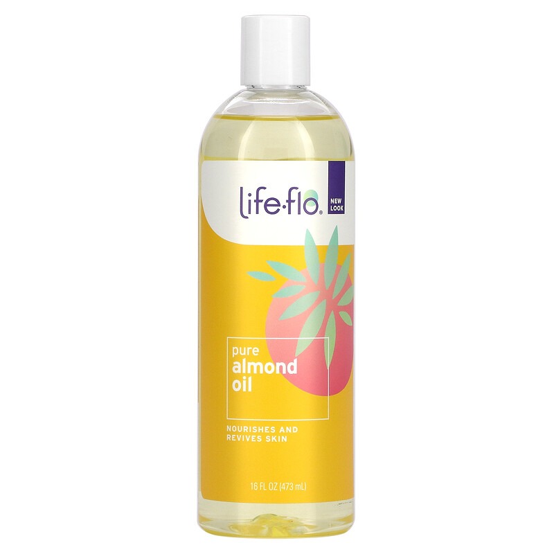 Life-flo Pure Almond Oil - 473 ml