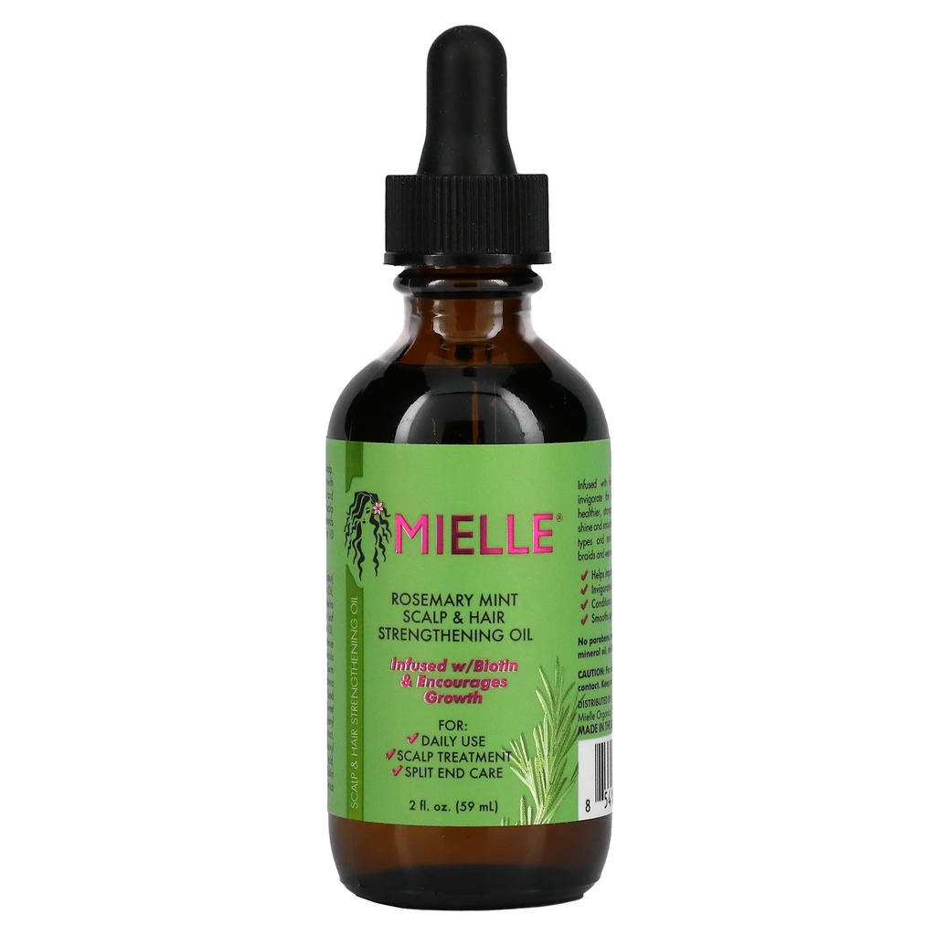 [ميلي / Mielle] Mielle Scalp & Hair Strengthening Oil Rosemary Mint - 59 ml