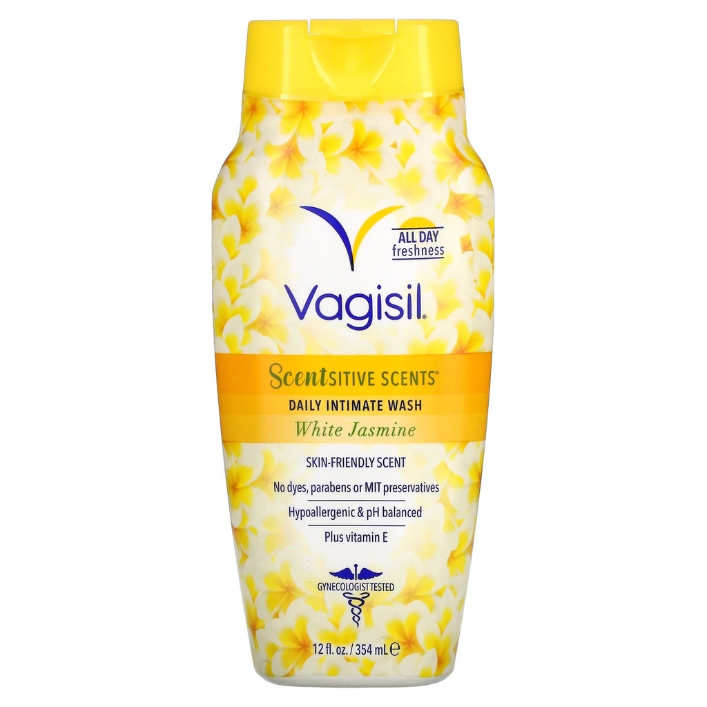 [فاجسيل / Vagisil] Vagisil Scentsitive Scents Daily Intimate Wash White Jasmine - 354 ml