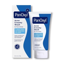 [بانوكسيل / PanOxyl] PanOxyl Acne Creamy Wash Benzoyl Peroxide 4% Daily Control - 170 g