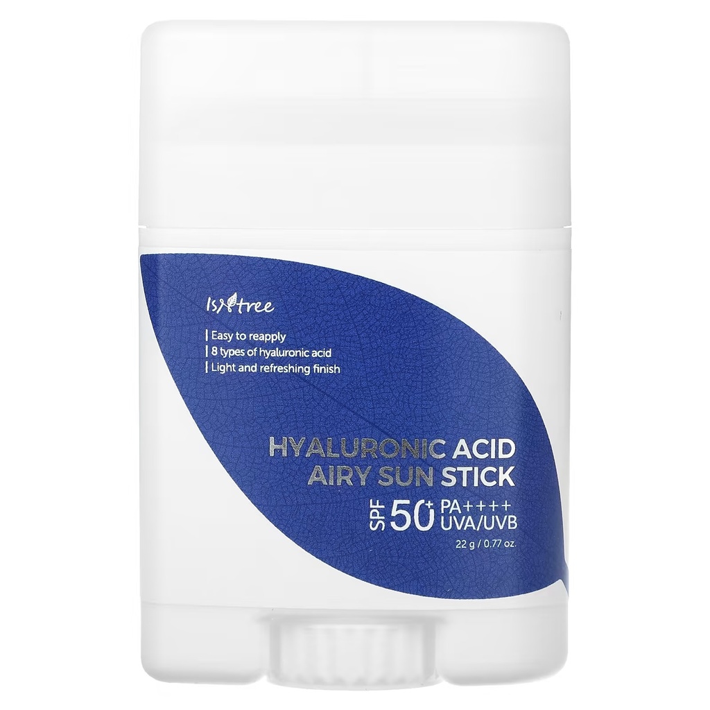 [إيزنتري / Isntree] Isntree Hyaluronic Acid Airy Sun Stick, SPF 50+ PA++++ - 22 g