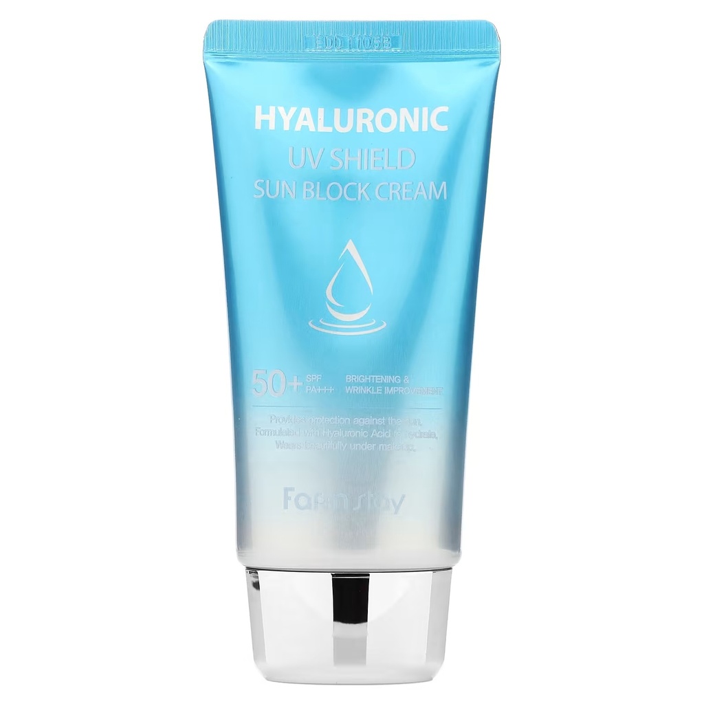 [فارمستي / Farmstay] Farmstay Hyaluronic UV Shield Sun Block Cream SPF 50+ -70 g