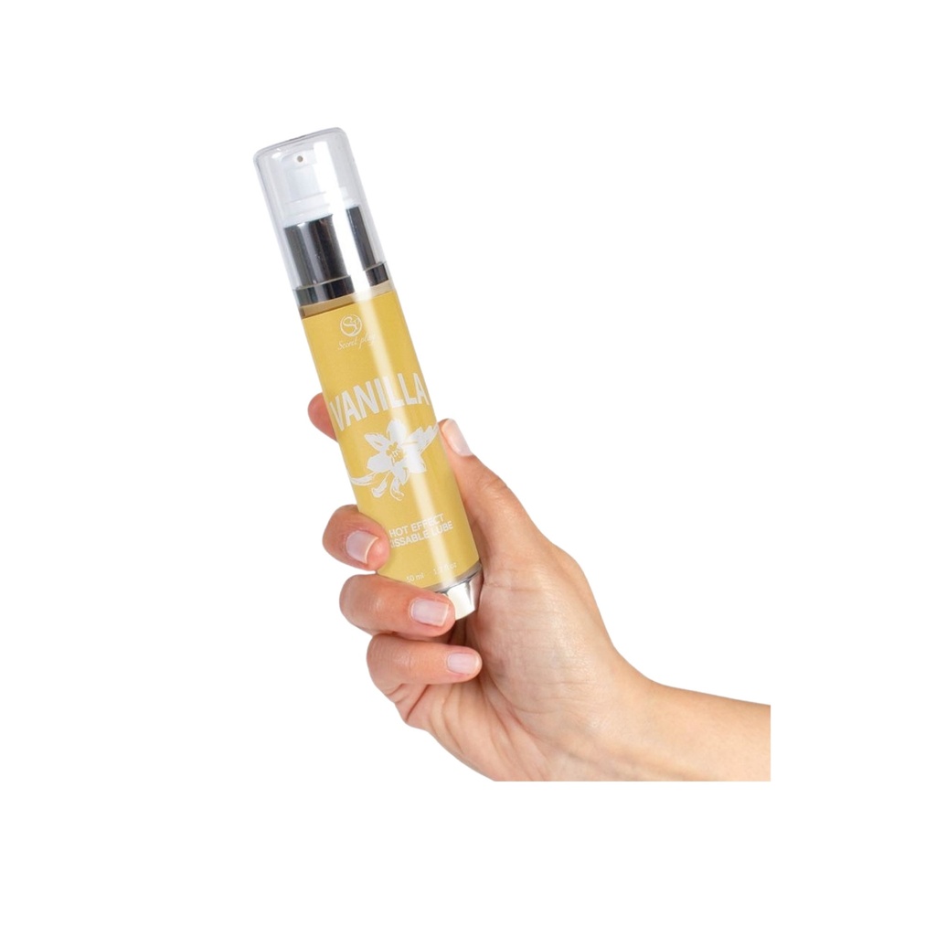 [سيكرت بلاي / Secret Play] Secret Play vanilla hot effect kissable lubricant - 50 ml