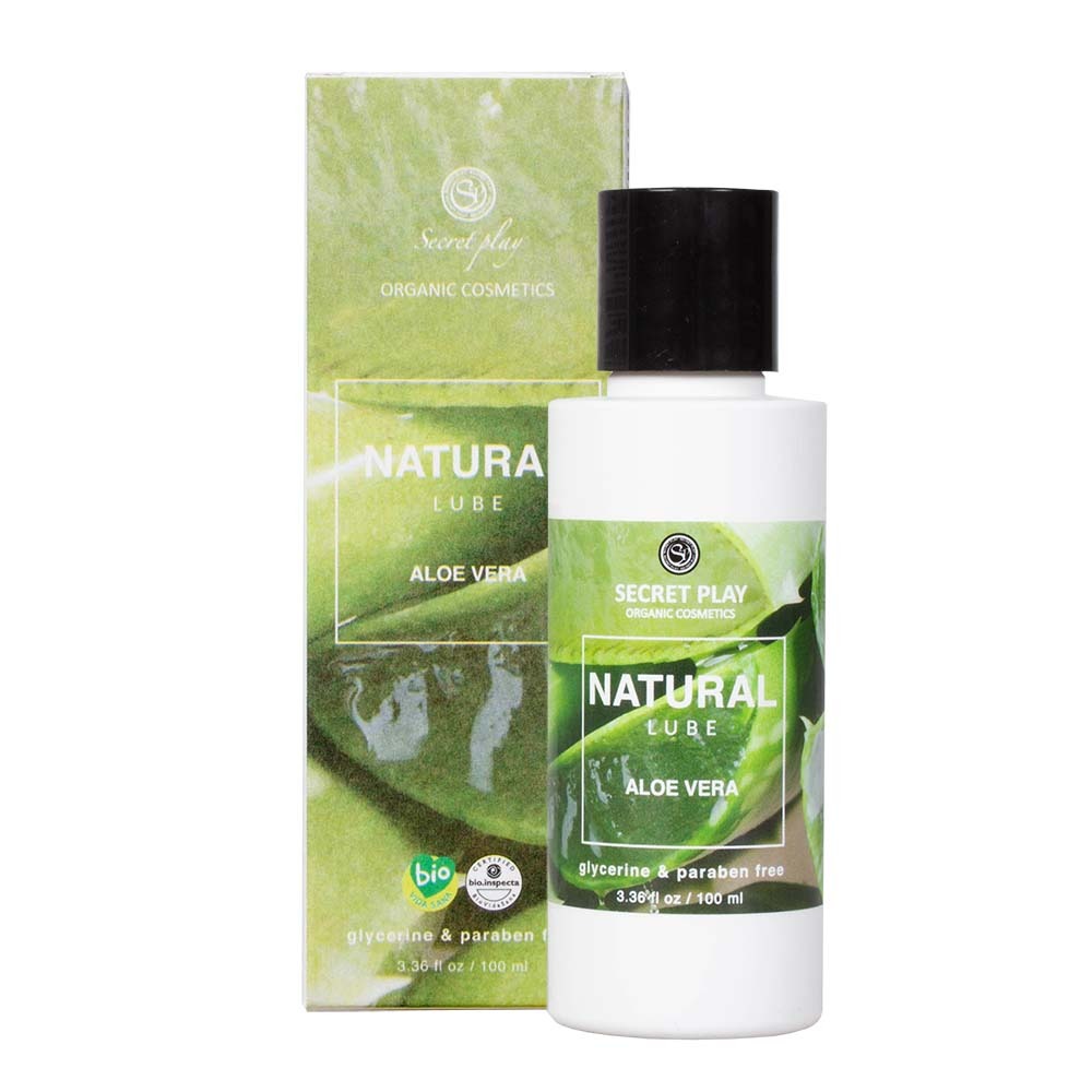 [سيكرت بلاي / Secret Play] Secret play natural lubricant - aloe vera - organic cosmetics - 100 ml