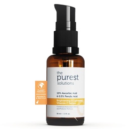 [ذا بيورست سلوشنز / The Purest Solutions] The Purest Solutions Brightening & Lightening Vitamin C Serum - 30 ml