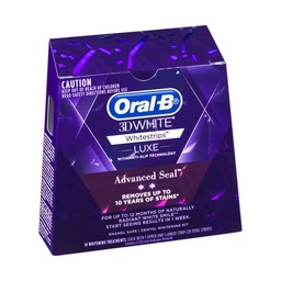 [اورال-بي / Oral-B] لصقات 3D لتبييض الاسنان من اورال-بي – 28 لصقة