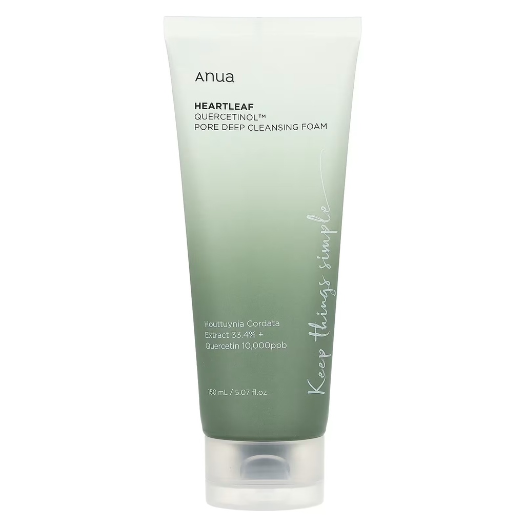 [انوا / Anua] Anua Heartleaf Quercetinol Pore Deep Cleansing Foam - 150 ml