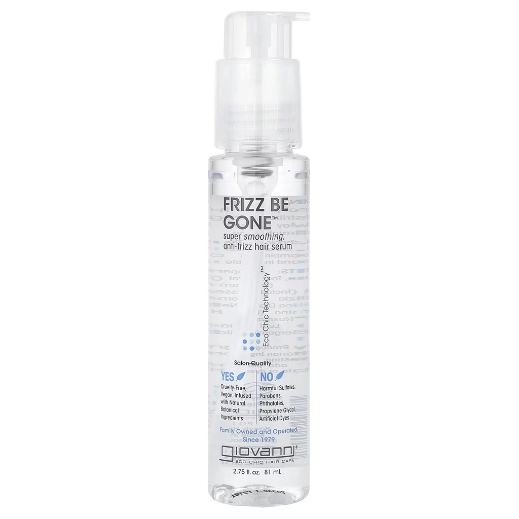 [جيوفاني/ giovanni] Giovanni Frizz Be Gone™ Super-Smoothing, Anti -Frizz Hair Serum- 81 ml