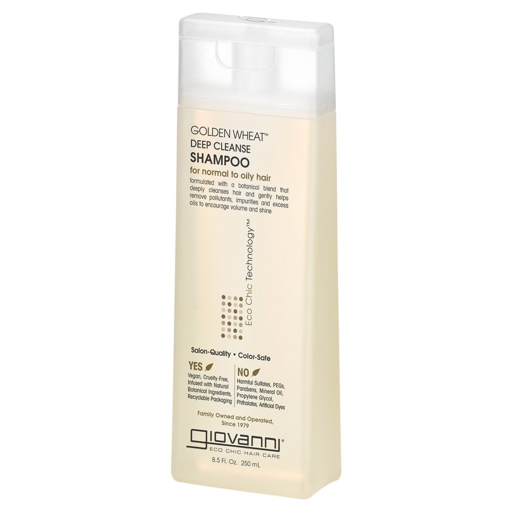 [جيوفاني/ giovanni]  Giovanni Golden Wheat Deep Cleanse Shampoo - 250ml 
