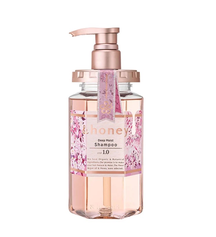 [اند هوني / Honey&] & honey Deep Moist Shampoo Sakura 1.0 - 440 ml