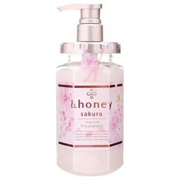 [اند هوني / Honey&] Honey Deep Moist Hair Treatment Sakura 2.0- 445 g&