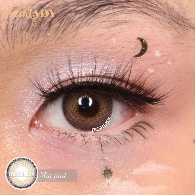 [فرش ليدي / Fresh Lady] Fresh Lady contact lens - Tea