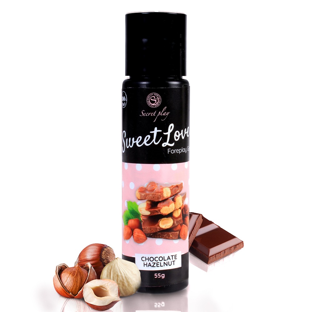 [سيكرت بلاي / Secret Play] Secret Play chocolate hazelnut gel - sweet love - 60 ml