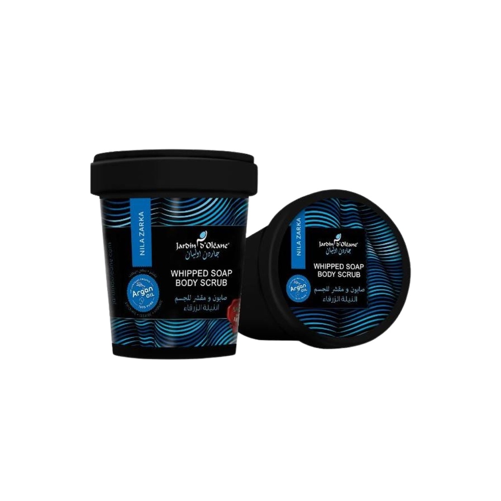 [جاردن اوليان / Jardin Oleane] JARDIN ARGAN OIL WHIPPED SOAP BODY SCRUB 500G - NILA ZARKA