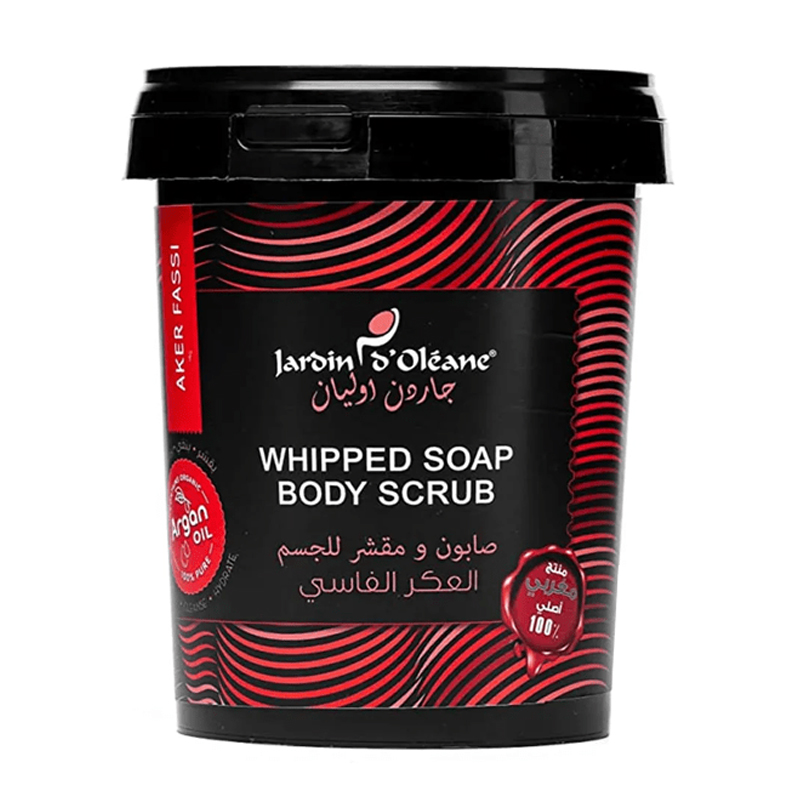[جاردن اوليان / Jardin Oleane] Jardin D Oleane Whipped Soap Body Scrub Aker Fassi - 500g
