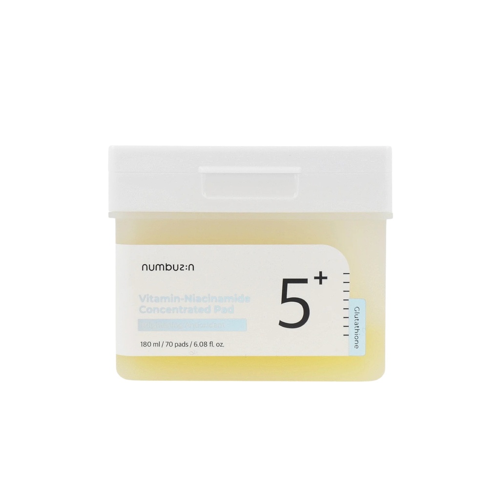 [نومبوزين‏ / Numbuzin] Numbuzin No.5 Vitamin-Niacinamide Concentrated Pad