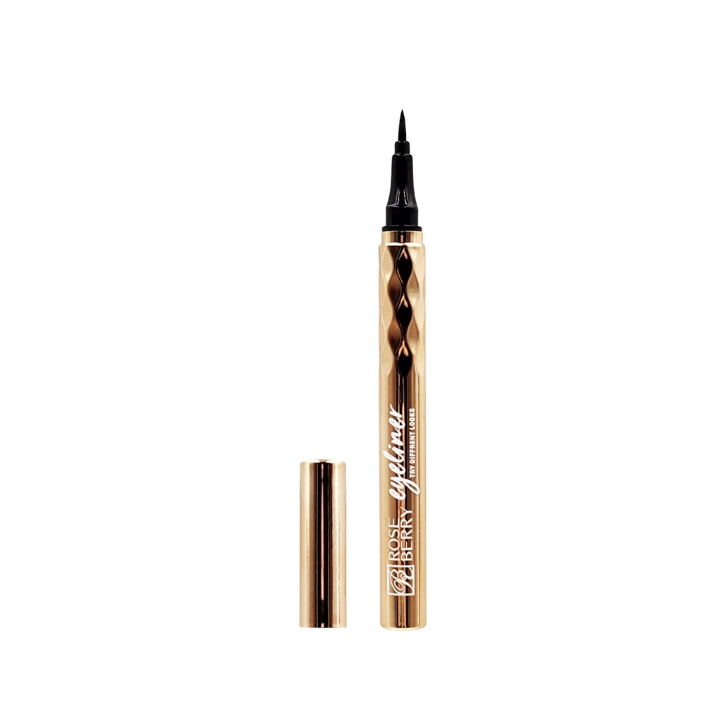 Rose Berry Eyeliner Try Different Looks - 1g