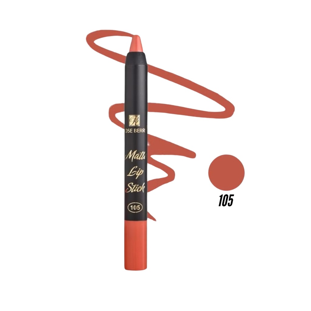 [روز بيري/ Rose Berry] Rose Berry Matte LipStick Long Lasting Lipstick 105