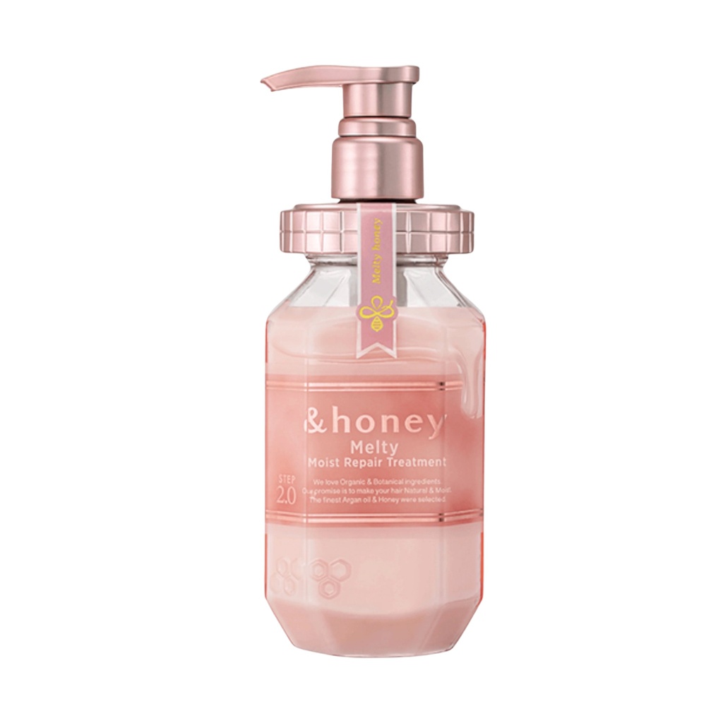 [اند هوني / Honey&] & honey Melty 2.0 Moist Repair Hair Treatment - 445ml