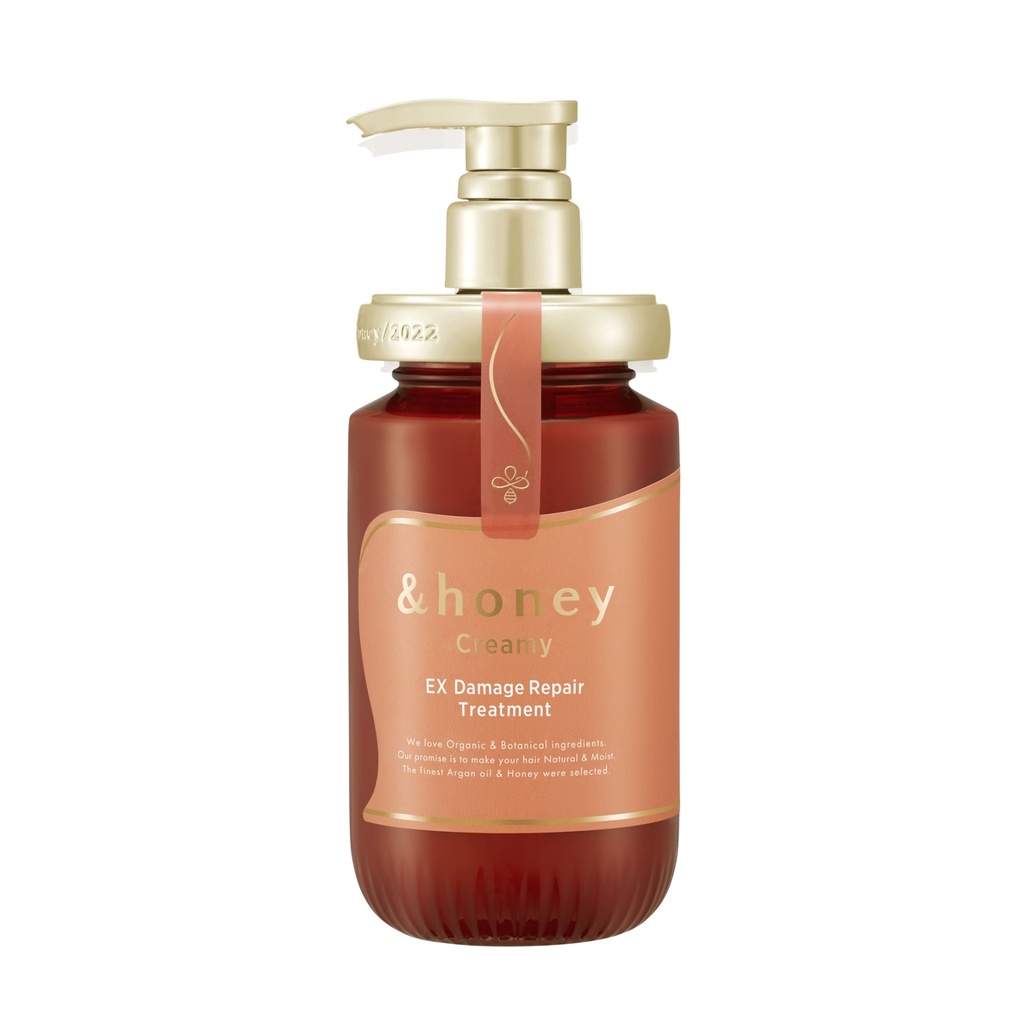 [اند هوني / Honey&] &HONEY Creamy 2.0 EX Damage Repair Hair Treatment 450g