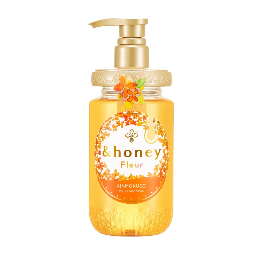 [اند هوني / Honey&] & honey Fleur 1.0 Osmanthus Shampoo Osmanthus Scent - 450 ml