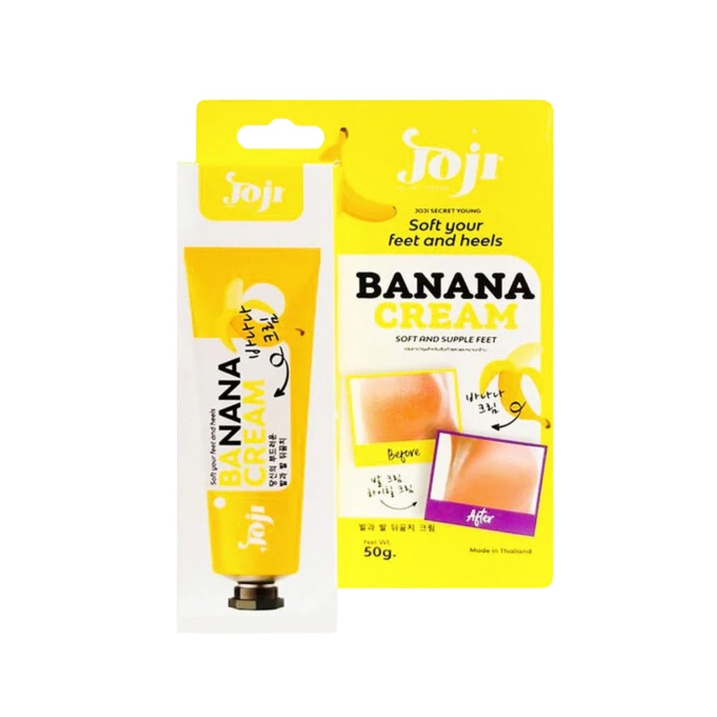 [جوجي سيكرت يانج / JOJI Secret Young] JOJI Secret Young Soft Your Feet And Heels Banana Cream - 50g