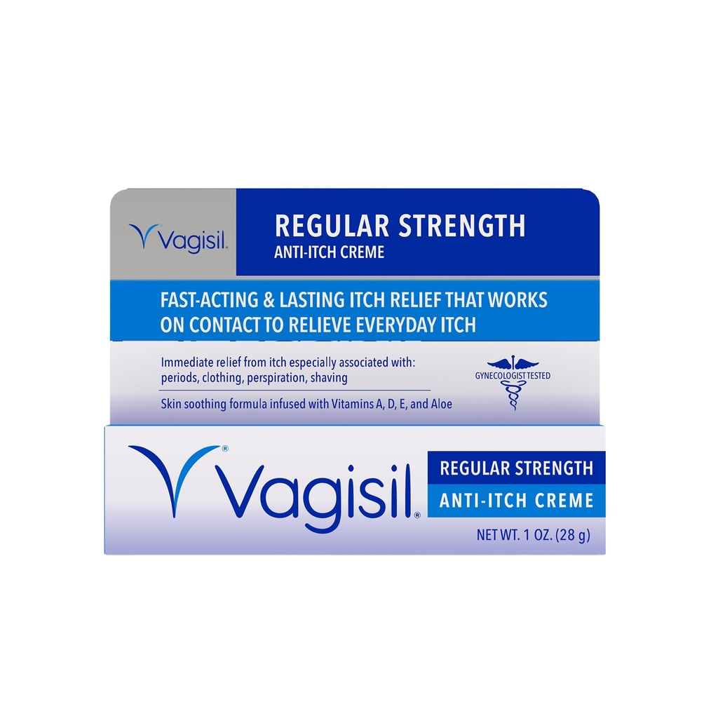 [فاجسيل / Vagisil] Vagisil Regular Strength Anti-Itch Creme - 28g