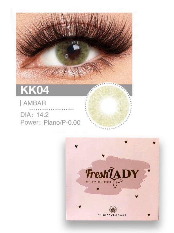 Fresh Lady contact lens - KK04 Ambar