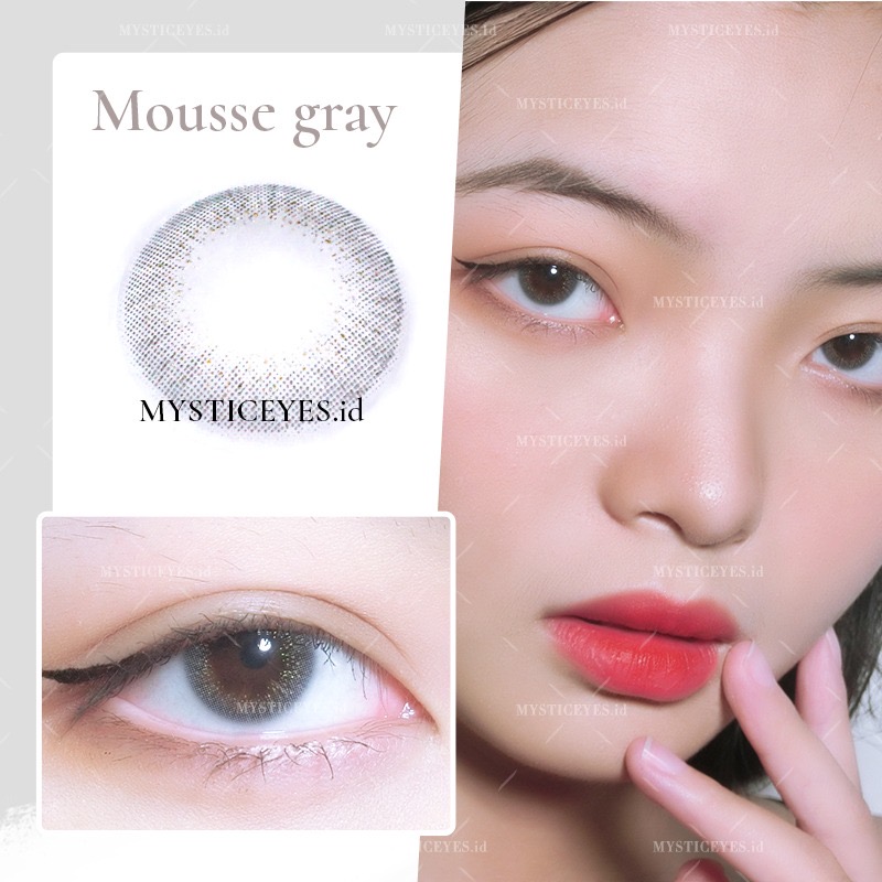 [فرش ليدي / Fresh Lady] Fresh Lady Colored Contact Lenses – Mousse Gray