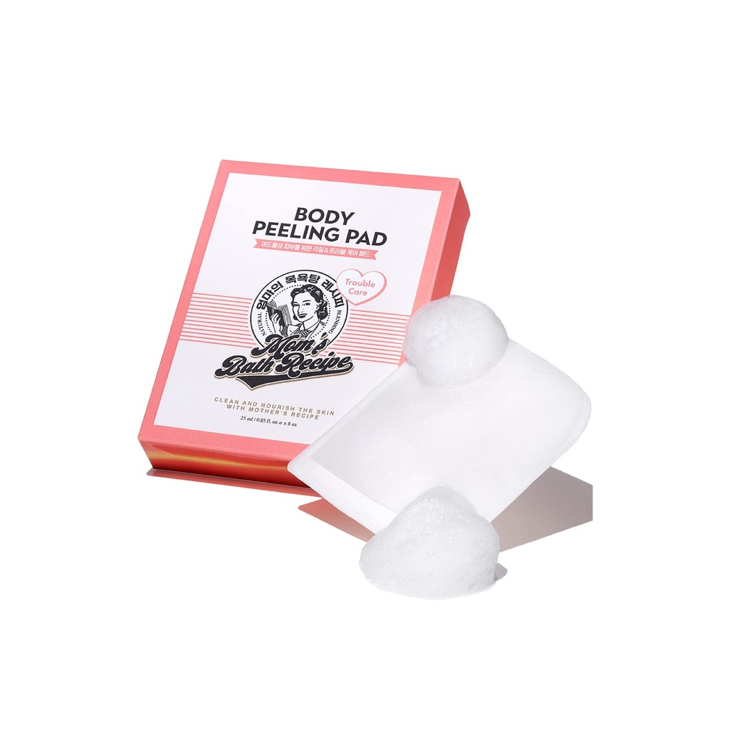 [مومز باث / Mom's Bath] Mom's Body Peeling Pad trouble care 25ml