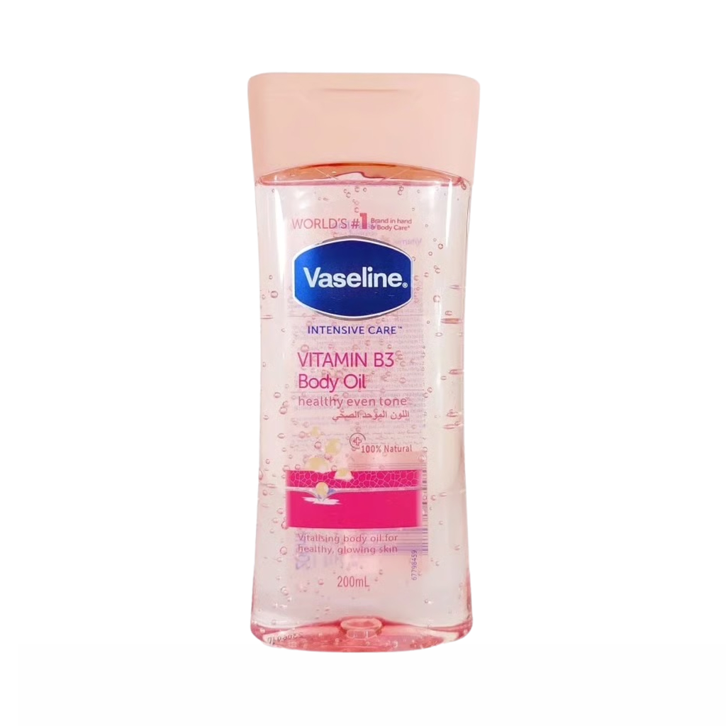 [فازلين/Vaseline] زيت الجسم للعناية المركزة بفيتامين ب3 من فازلين -200 مل