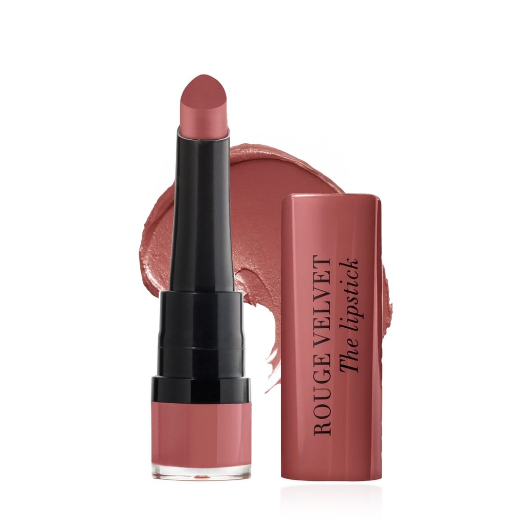 [برجوا / BOURJOIS] Bourjois Rouge Velvet The Lipstick 49 Maca'rose - 2.4g