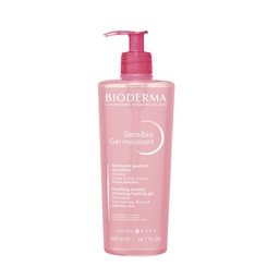 [بيوديرما / Bioderma] Bioderma Sensibio Sensitive Foaming Face Wash Gel - 500 ml