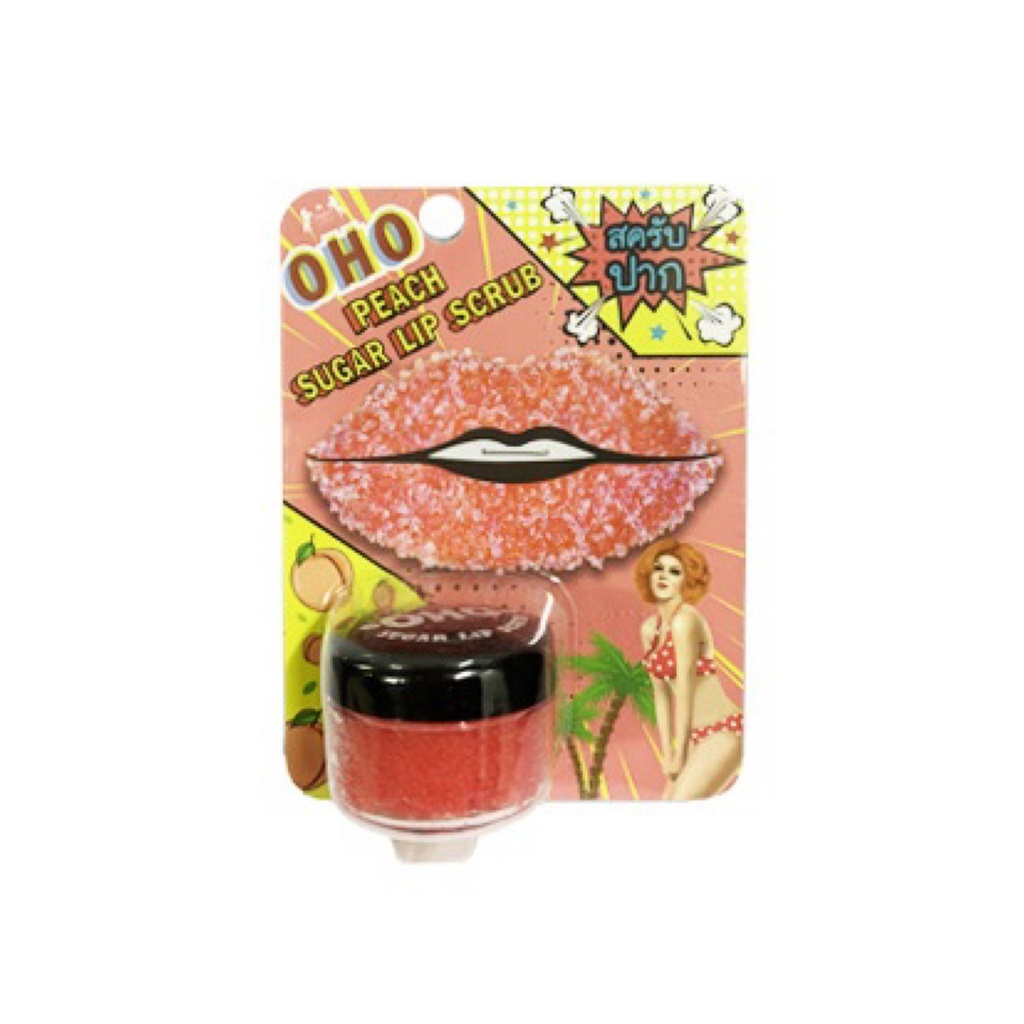 [أوهو / OHO] OHO Sugar Lip Scrub Peach - 25 g