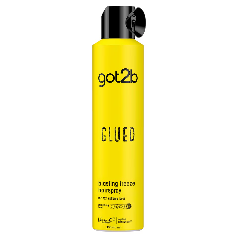 [شوارزكوف / Schwarzkopf] Got2 b Glued Blasting Freeze Hairspray- 300ml