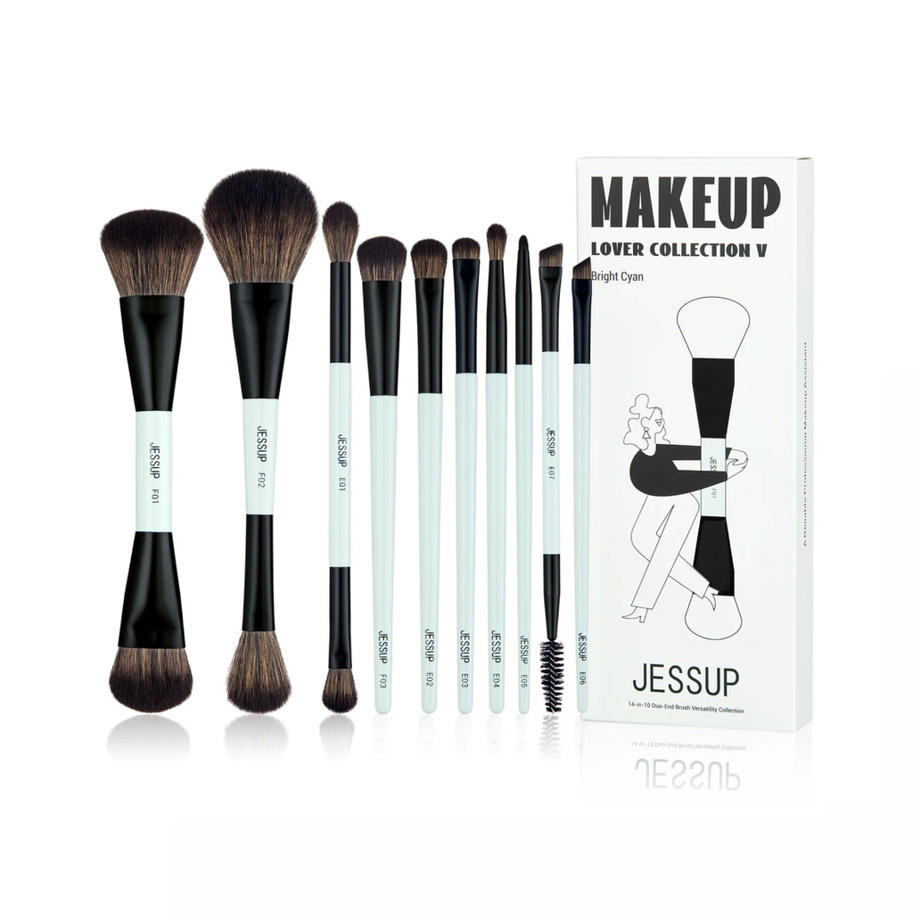 [جيسب / JESSUP] JESSUP 14-in-10 Duo-End Brush Versatility Collection T500