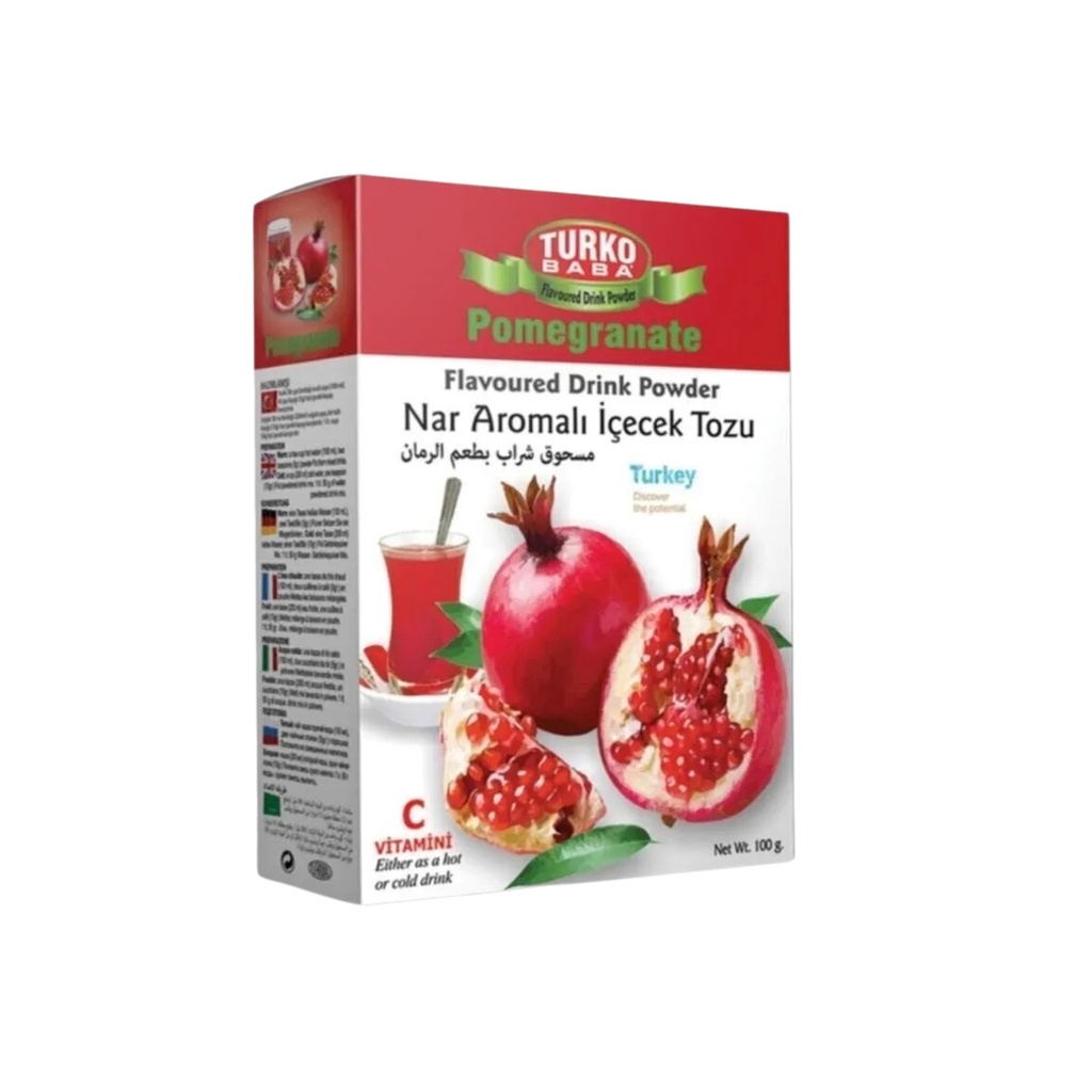 Turko Baba Nar Aromalı Içecek Tozu 300g