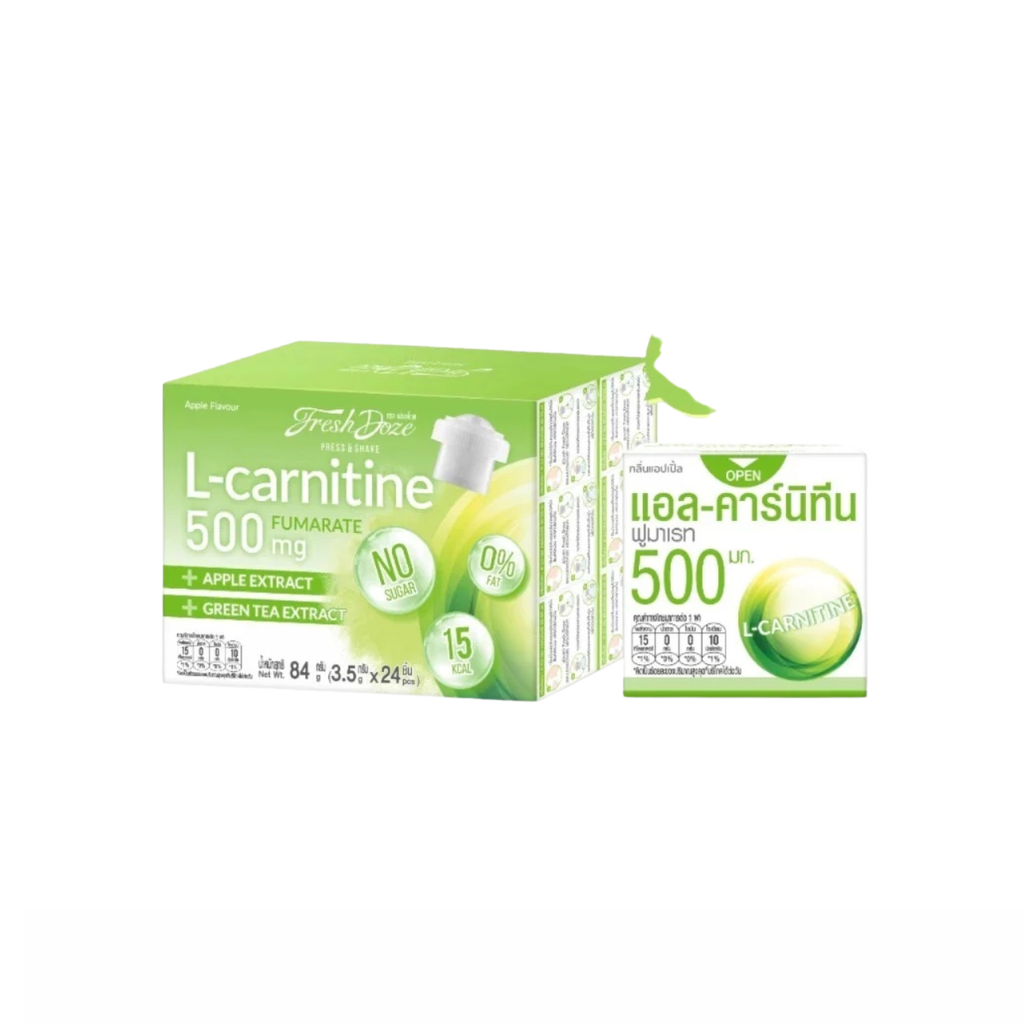 Fresh Dose L-Carnitine Fumarate Apple flavour 500mg