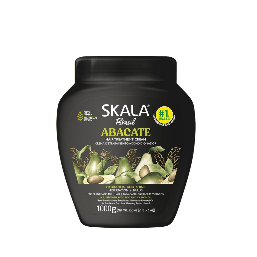 [سكالا / SKALA] Skala Expert Avocado & Castor Oil Hair Cream –1000g