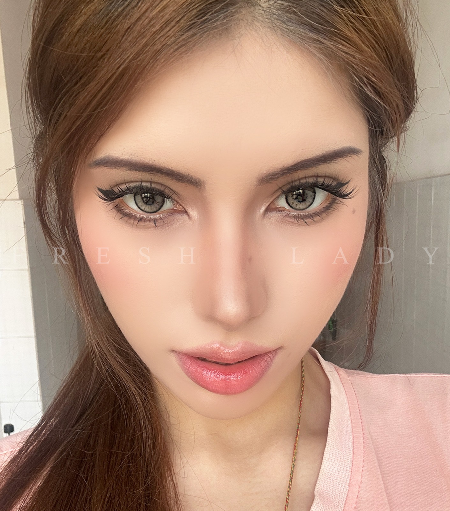 [فرش ليدي / Fresh Lady] Fresh Lady contact lens -  Hybrid Grey 