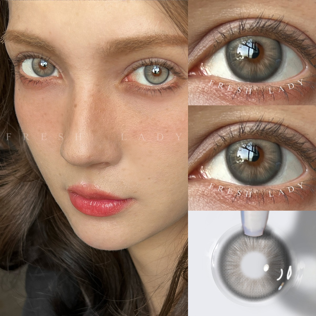 [فرش ليدي / Fresh Lady] Fresh Lady contact lens -  Secret Gray