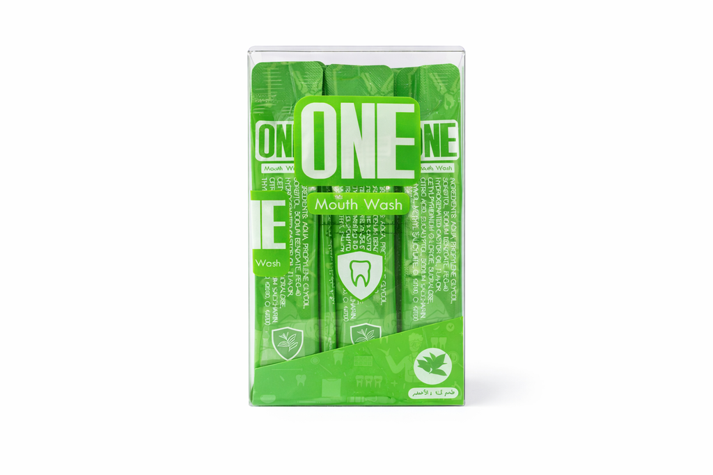 [ون / One] One Mouthwash – 20 Bags – Green Tea