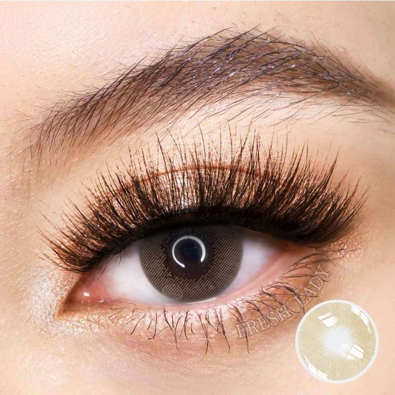 [فرش ليدي / Fresh Lady] Fresh Lady contact lens - Polar Lights Brown