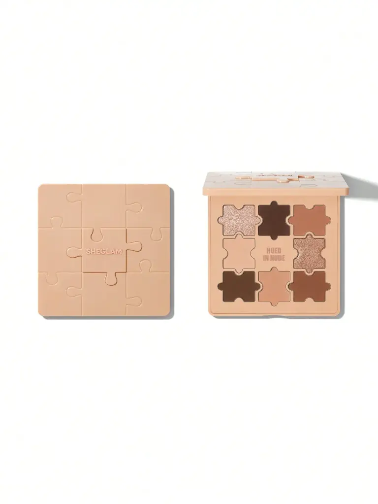 [3450000191] SHEGLAM Jazy Jigsaw Eyeshadow Palette-Hued In Nude