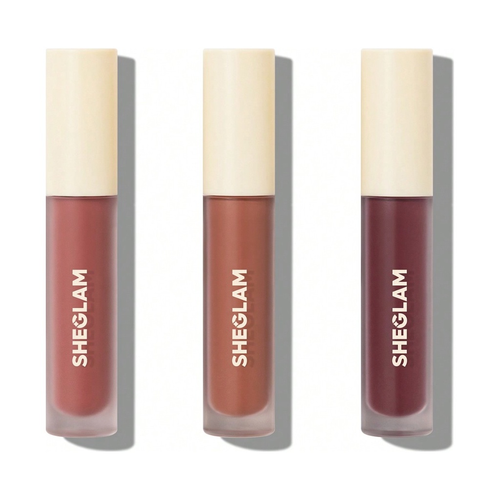 [3450000149] SHEGLAM Matte Allure Mini Liquid Lipstick Set-Feel Real
