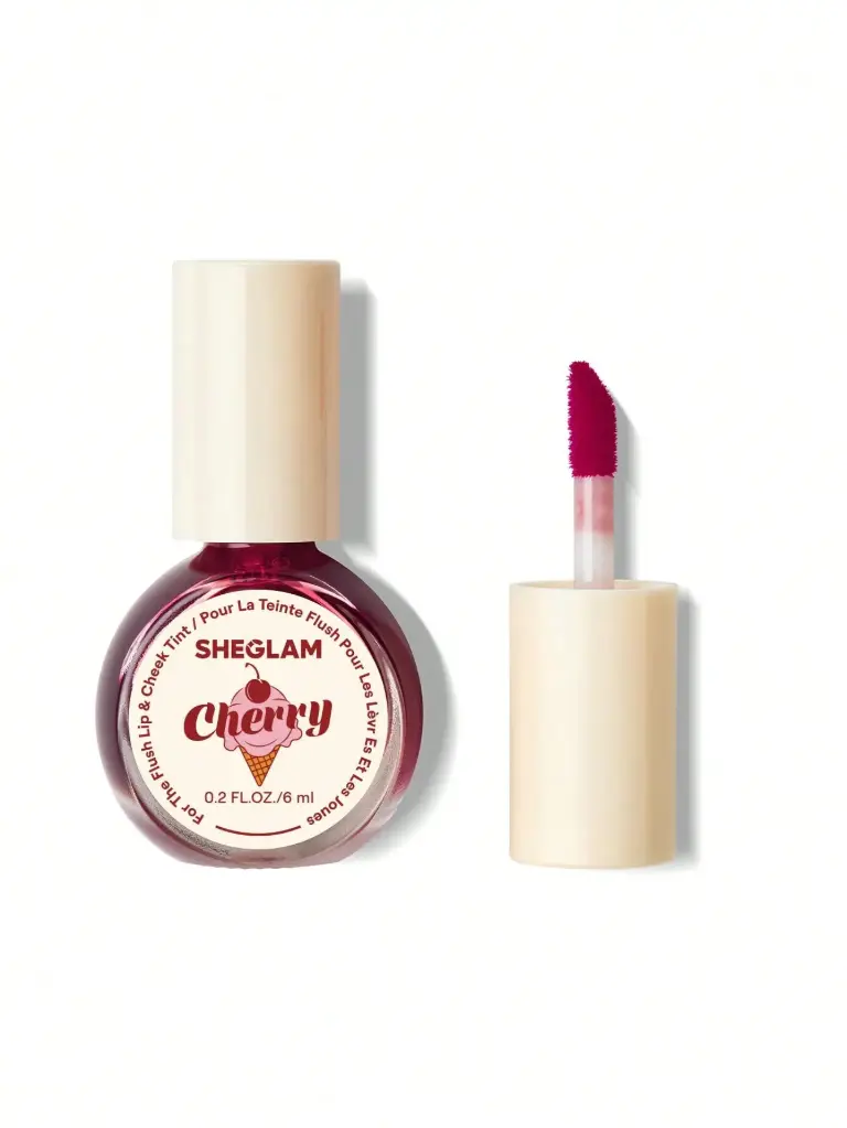 [3450000206] SHEGLAM  For The Flush Lip & Cheek Tint Lipstick -Cherry Picked