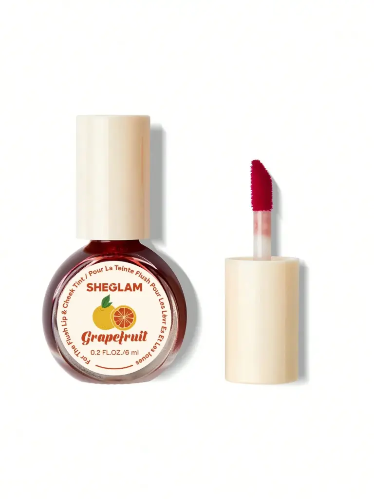 [3450000207] SHEGLAM  For The Flush Lip & Cheek Tint Lipstick -Fruit Punch