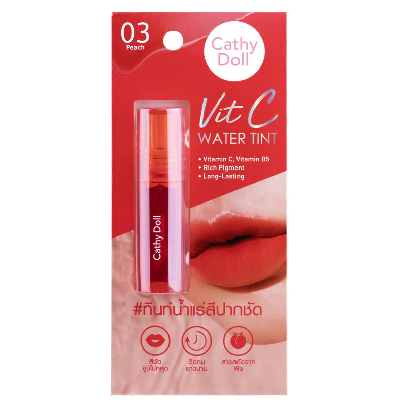 Cathy Doll Vit C Water Tint No. 03 Peach 2.7g