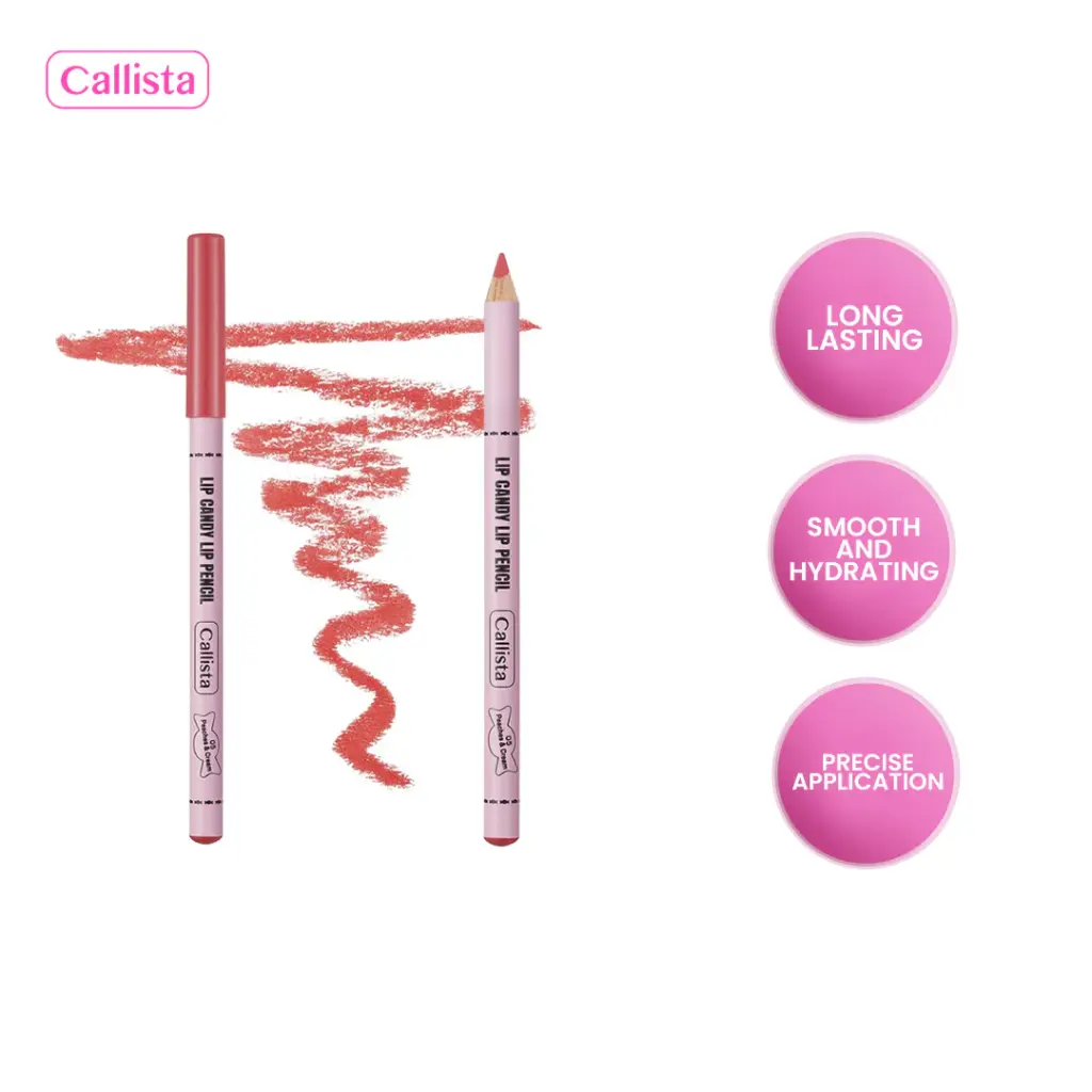 CALLISTA LIP CANDY LIP PENCIL 05 PEACHES & CREAM
